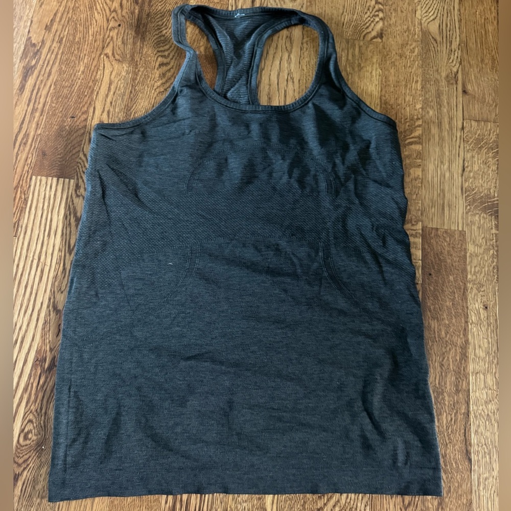 Lululemon Women’s Dark Grey Racerback Size 10